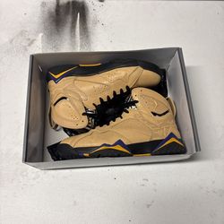 Size 9.5  Men Jordan 7 Retro SE Vachetta Tan Pre Owned DZ4729-200