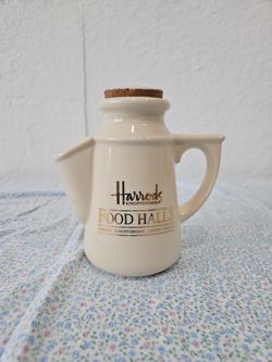 Harrods Food Hall Knightsbridge pitcher.