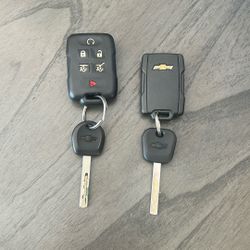 Car Keys For Chevrolet Surburban 