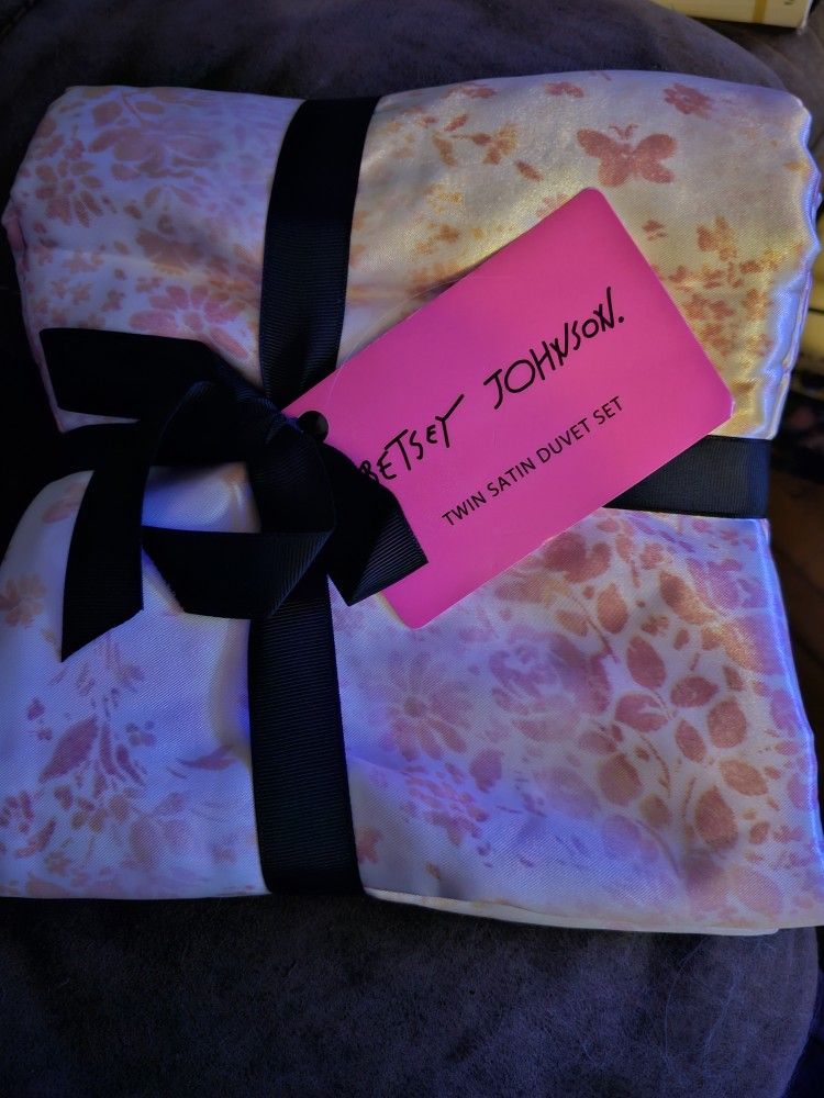 Twins Satin Duvet Set