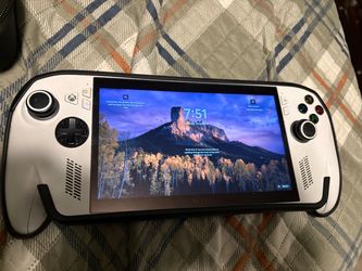 White ASUS ROG Ally Handheld Gaming Console