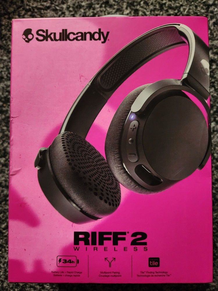 New Skullcandy Riff 2 Wireless Headphones