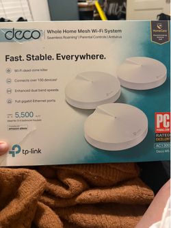 Deco Whole Home Mesh WiFi System