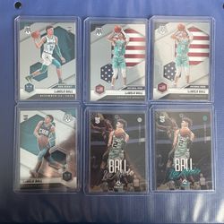 Lamelo Ball Rookie Lot X6