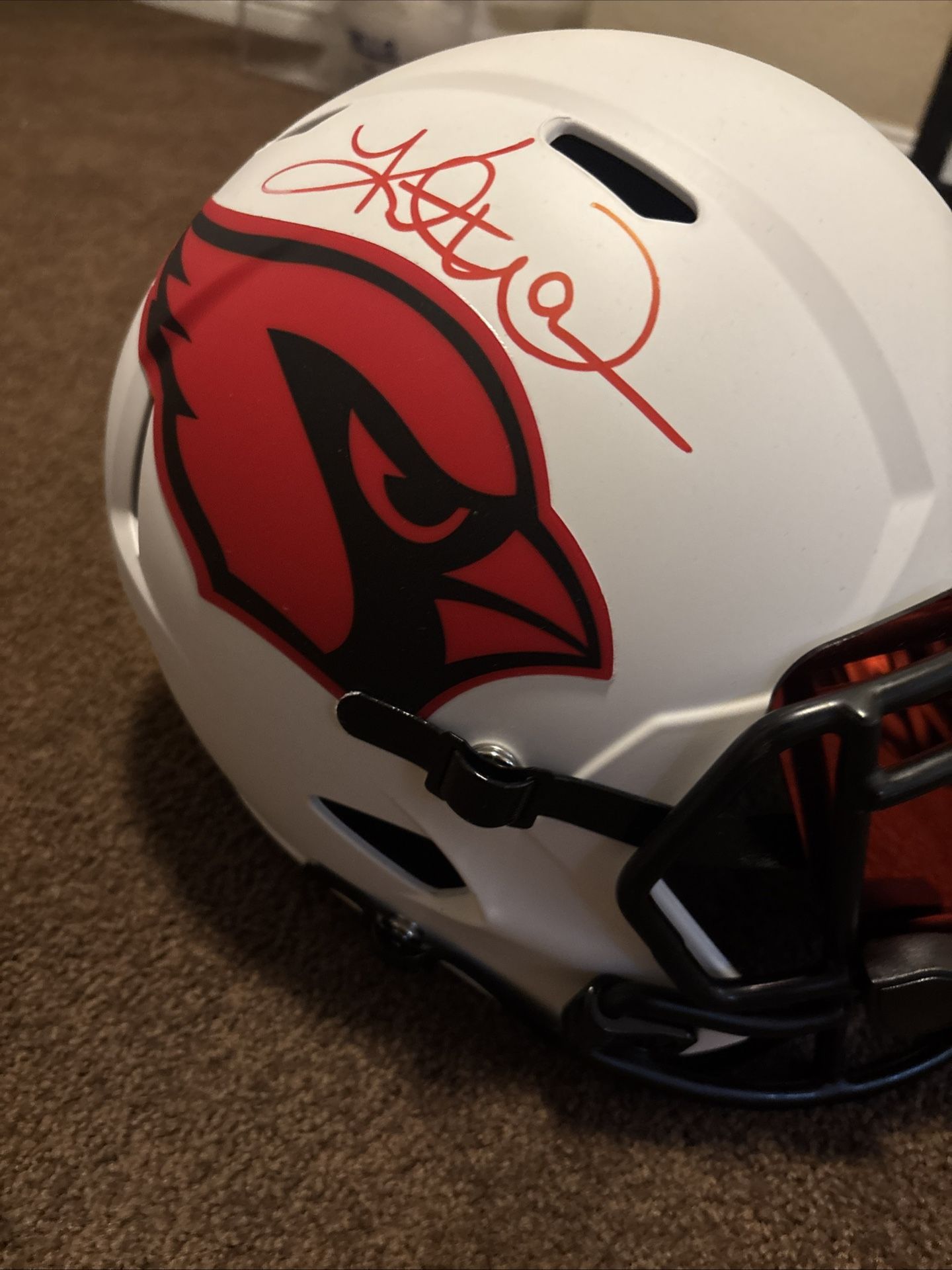 Multiple Arizona Cardinal Helmets