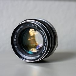 Minolta MC Rokkar-PF 55mm f1.7