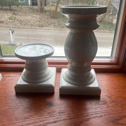 Candelabros Color Blanco 