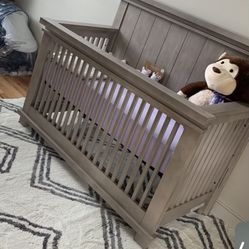 Crib With Mattress 