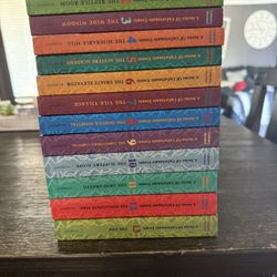 A Series Of Unfortunate Events Book Collection