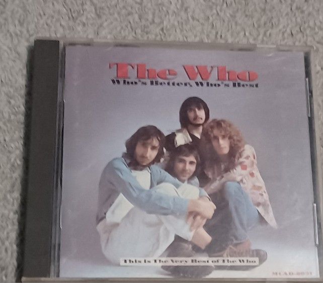 The Who Who's Better Who's Best CD Album Music Flower Child 70