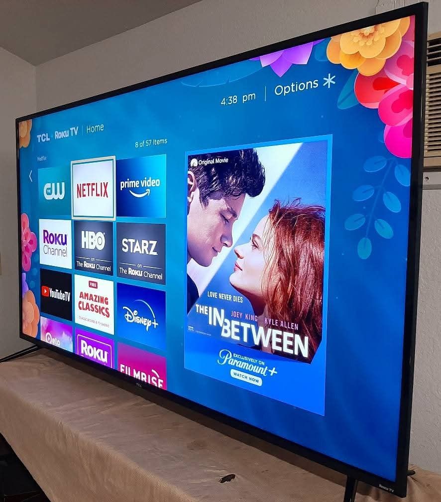 ✴️SMART TV TCL 75" 4K ROKU LED HDR DOLBY VISION FULL UHD 2160p✴️ ( NEGOTIABLE ) ✴️FREE DELIVERY ✴️