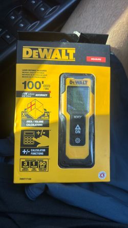 DeWalt DWHT77100 Laser Distance Measurer 100ft