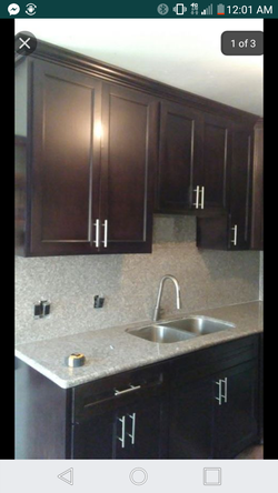 Kitchen cabinets