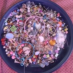 Lot Of Various Types Of Beads 