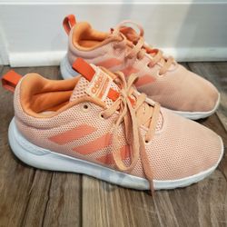 Kids Adidas Girls Pink Shoes Size 13K