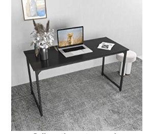 New Black Table Computer Desk 47.3’’ Small Desk