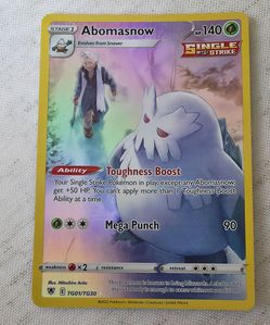 Pokemon card Obamasnow TG