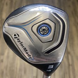 Taylormade JetSpeed 3 Wood 15 Degree (RH) R flex 
