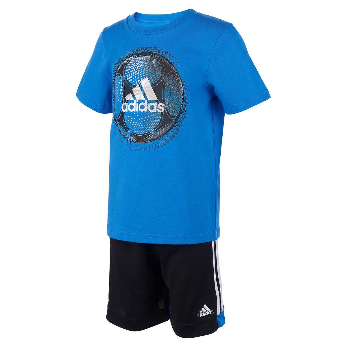 Adidas boys 2 piece active set