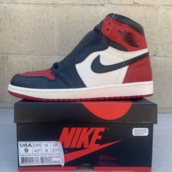 NIKE AIR JORDAN 1 BRED TOE (2018)