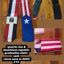 graduation stole/sash