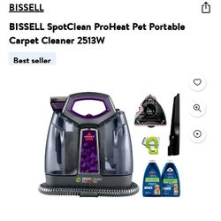 Bissell Spot Clean Portable Pet Cleaner 