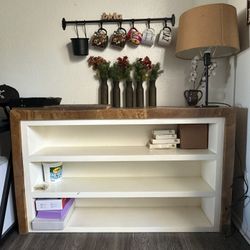 Solid Wood Handmade Bookshelf 