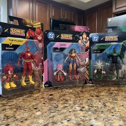 Sonic DC Action Figures