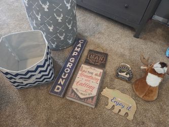 Rustic Outdoor Camping Decor Bundle