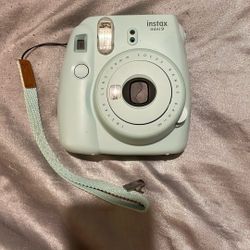 Fujifilm Instax Mini 9 Instant Camera, Light Blue