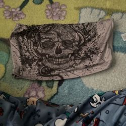 skull Tube Top