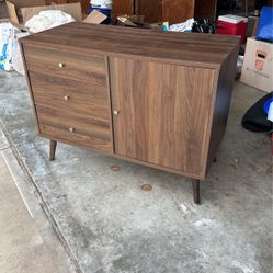 Cabinet with Shelf & 3 Drawers