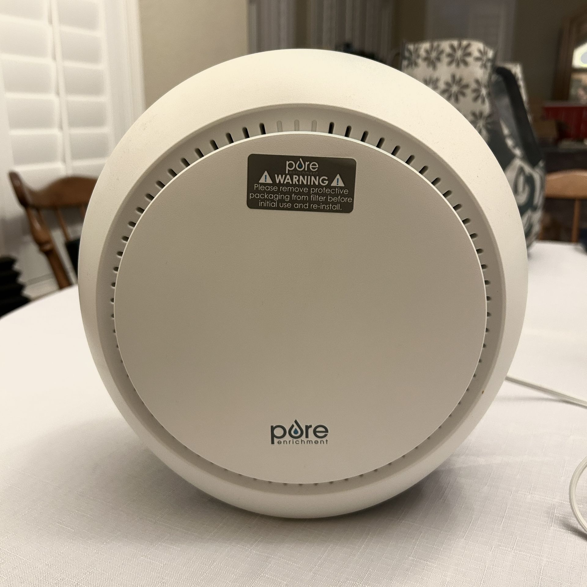 Like New Pure Enrichment PureZone Halo True HEPA Air Purifier