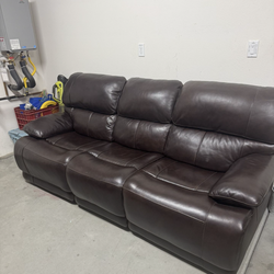 Electrical leather  sofa