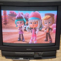 32" CRT Trinitron Color Retro Gaming Television model 1994