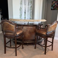 Beautiful Home Bar - American Heritage suede