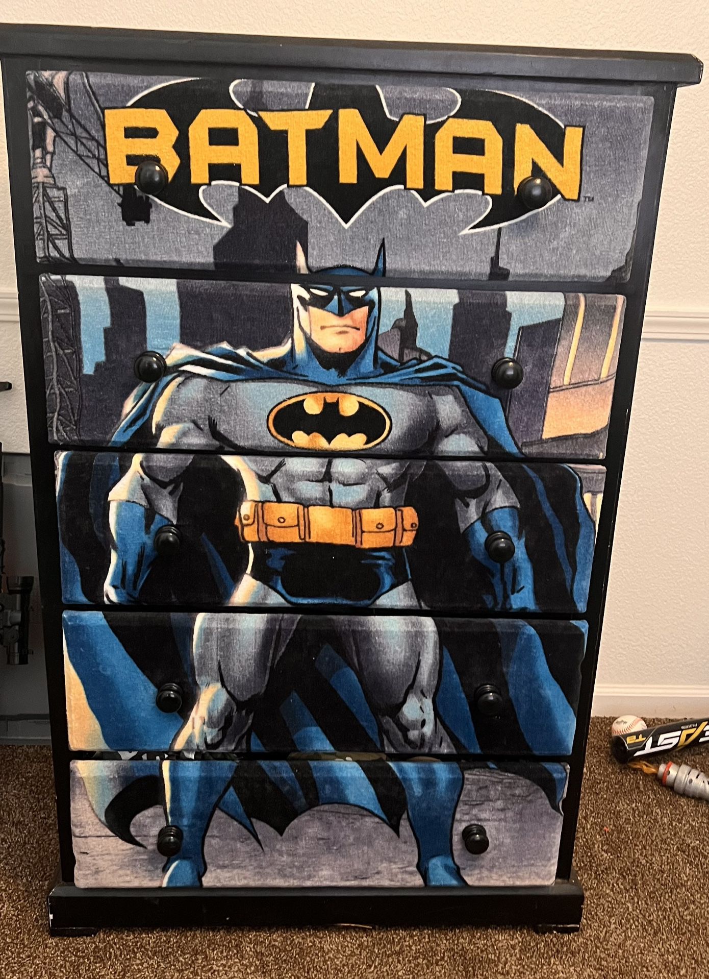 Batman Bedroom Set Bed Frame And Mattress Included