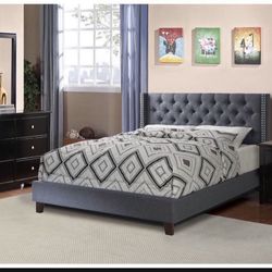 Brand New In Box Full Size Bed With Mattress 