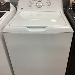 GE 4.0 cu.ft. Top Load Washer with Agitator with Stainless Steel Basket
