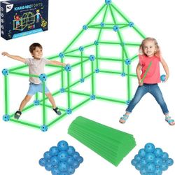 Glow In The Dark Fort Building Kit For Children