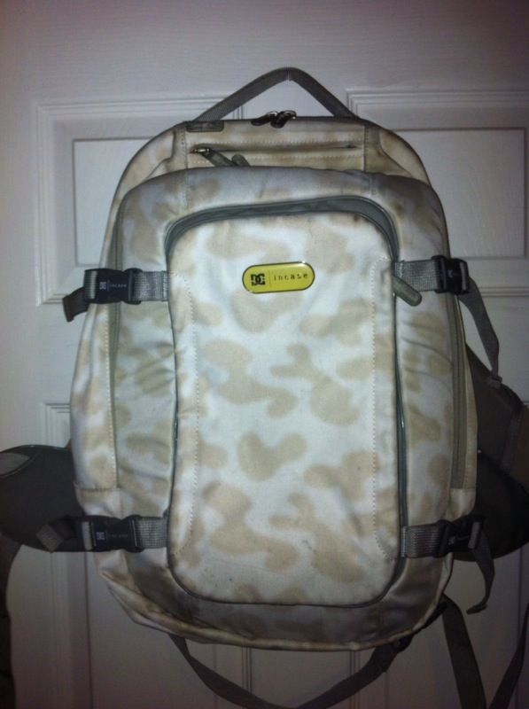 DC Incase Skateboard & Laptop backpack