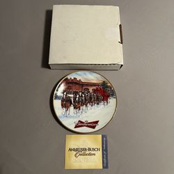 Budweiser 2006 Limited Edition #157 Holiday Plate