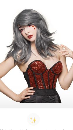 Halloween Wig - Grey