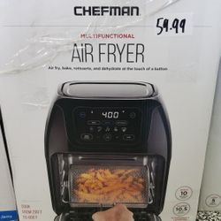 Chefman Multifunctional Air Fryer 10.5qt
