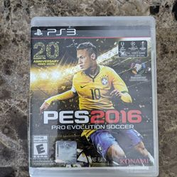 PES 2016 PS3 Game 