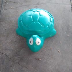 Turtle Sand Box With Lid