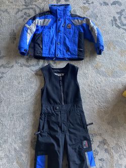 Spyder Ski Jacket and Pants For Boys Size 4