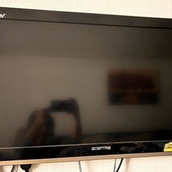 32" septre tv with remote and wall mount included 