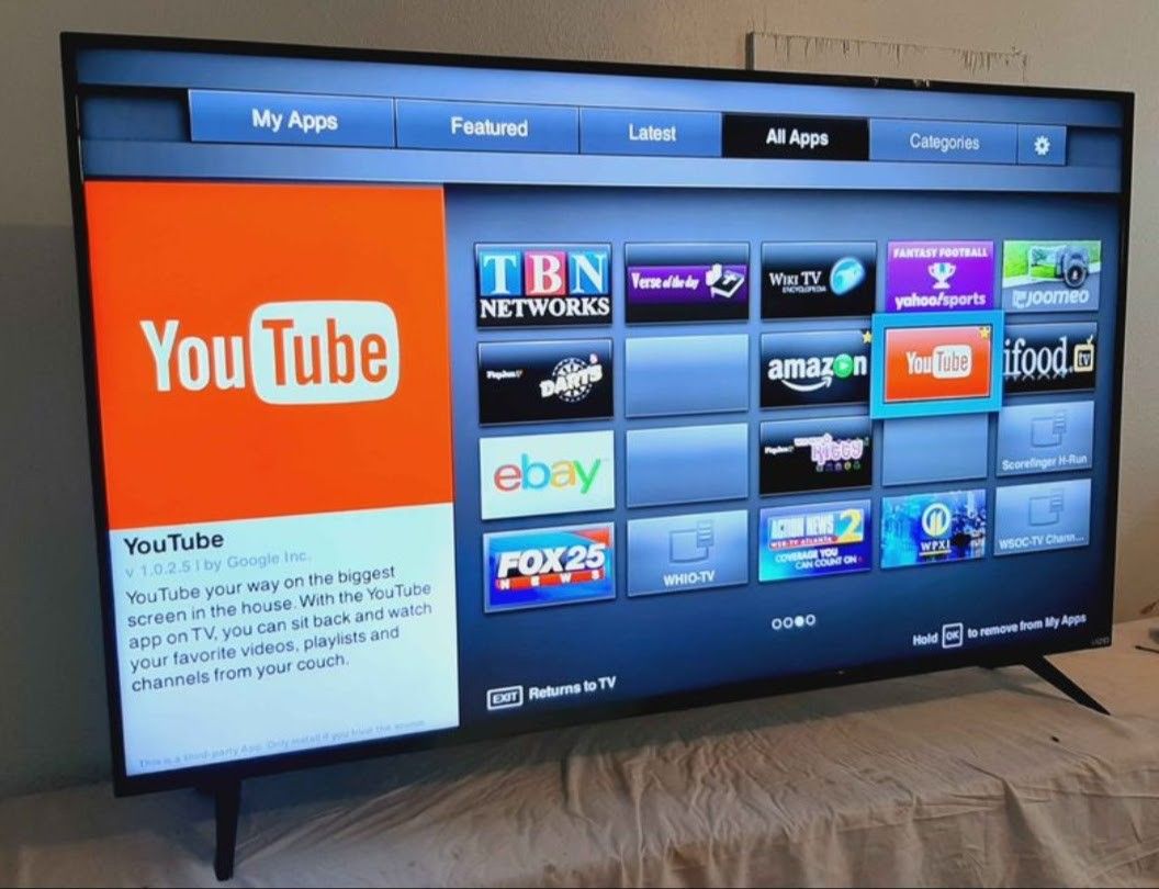 SMART TV VIZIO 58" 4K LED "D SERIES " FULL ARRAY UHD 2160p ( NEGOTIABLE