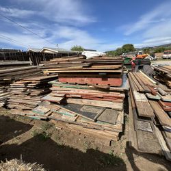 Pallets Of Miscellaneous Wood & Plywood